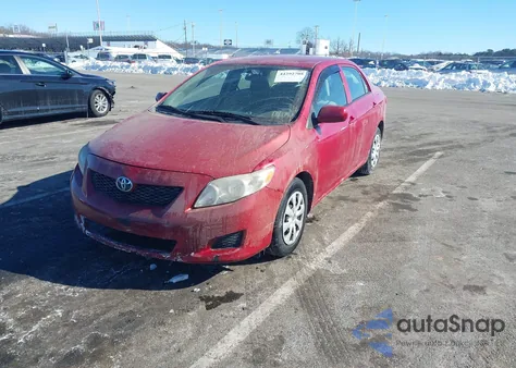 2010 Toyota Corolla Le z USA, uszkodzony, nr VIN 2T1BU4EE8AC323857
